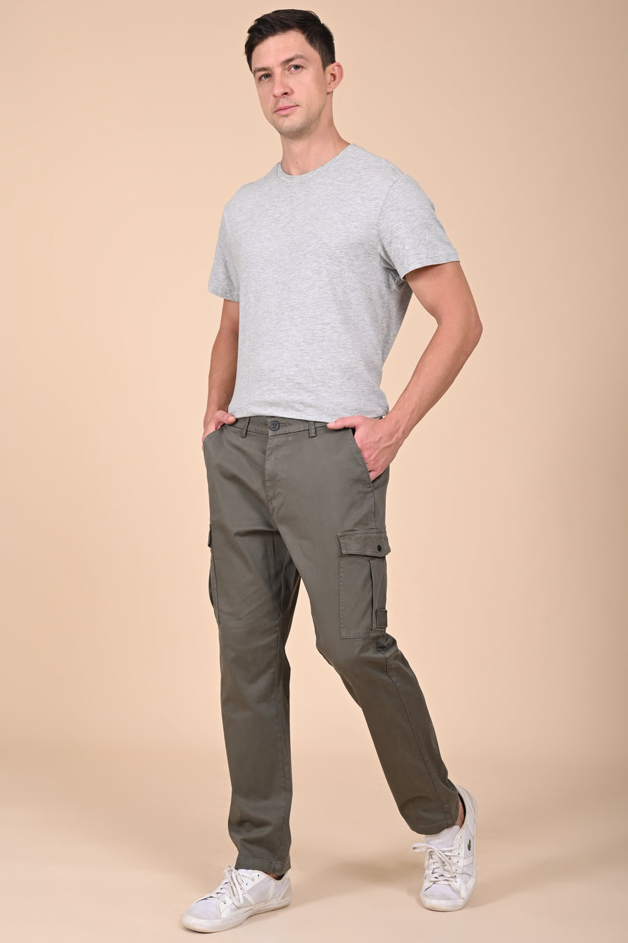 Host - Comfort Cargo Trouser - Olive