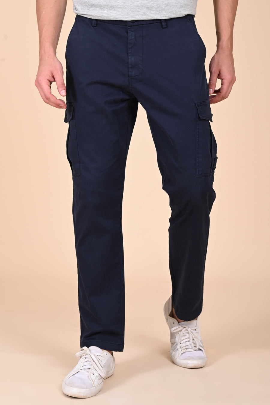 Host - Comfort Cargo Trouser - Navy