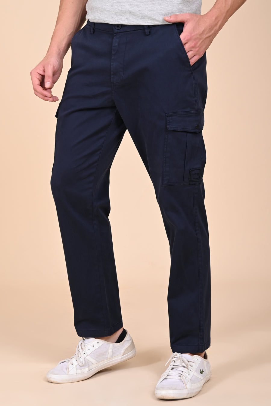 Host - Comfort Cargo Trouser - Navy