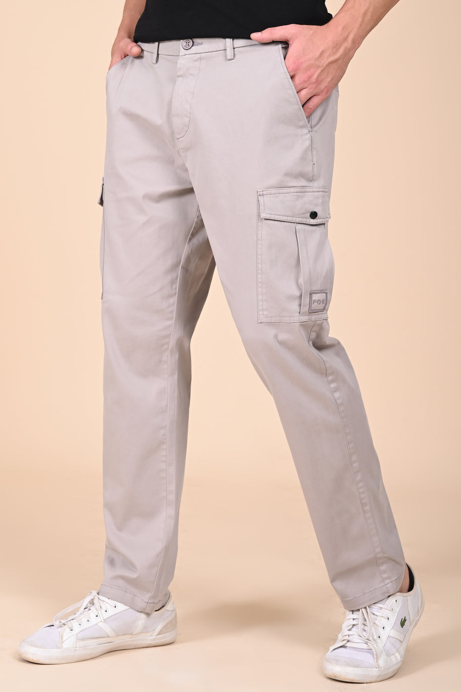 Host - Comfort Cargo Trouser - Stone