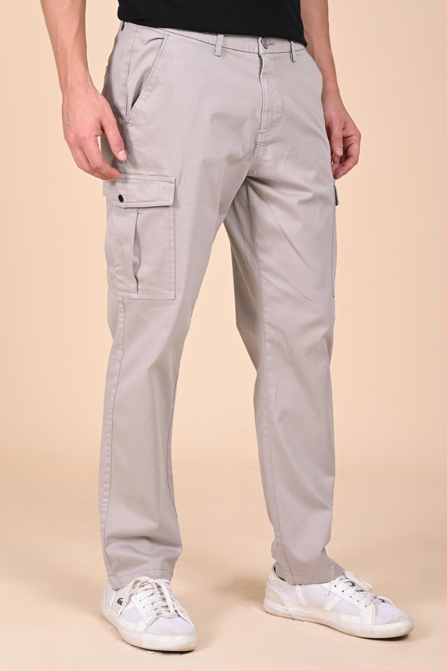 Host - Comfort Cargo Trouser - Stone