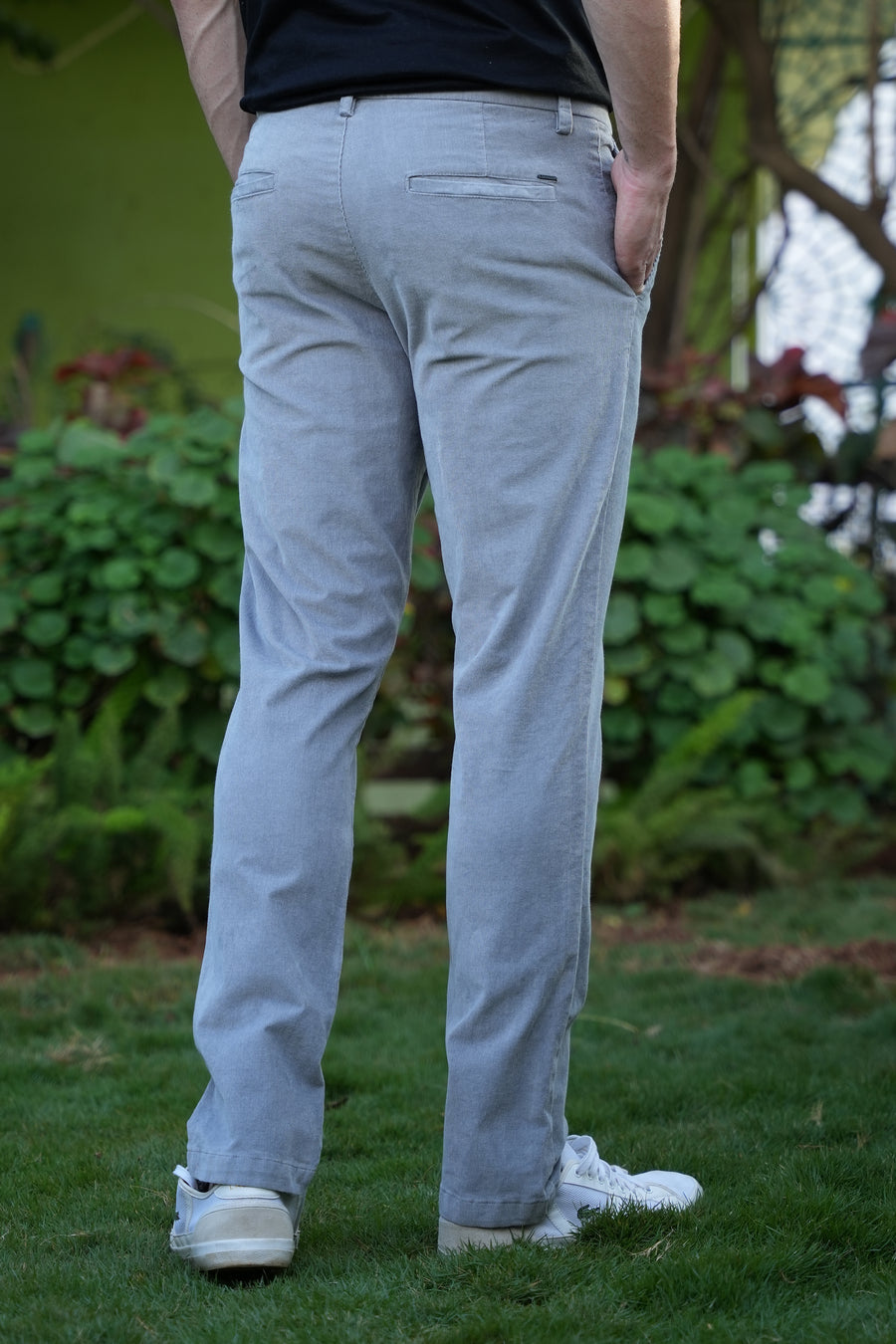 Zara - Corduroy Trouser - Grey