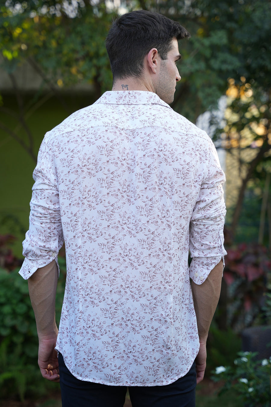 Maxvim - Floral Printed Shirt - Pink