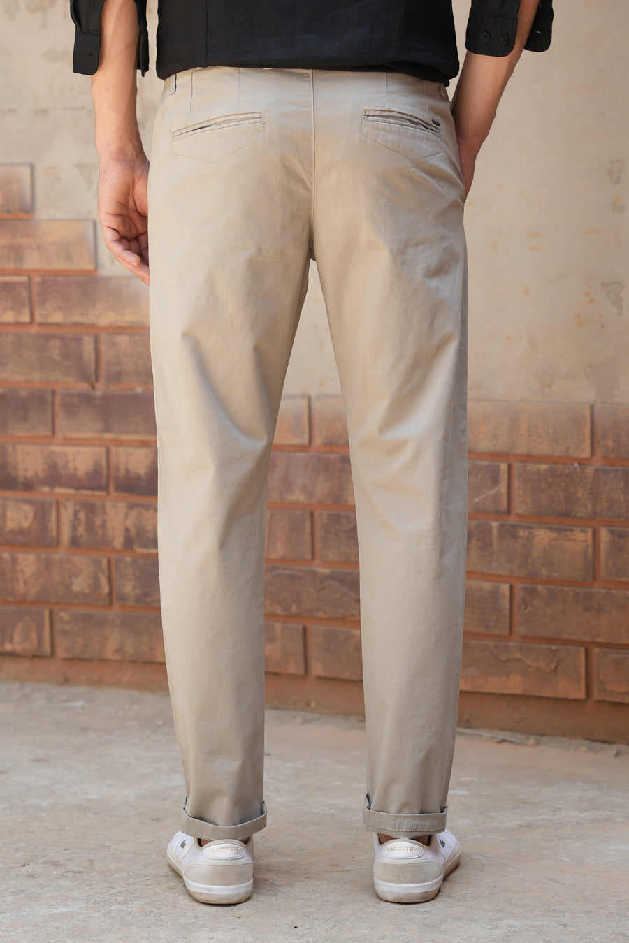 Glossy - Cotton Stretch Chinos - Pista