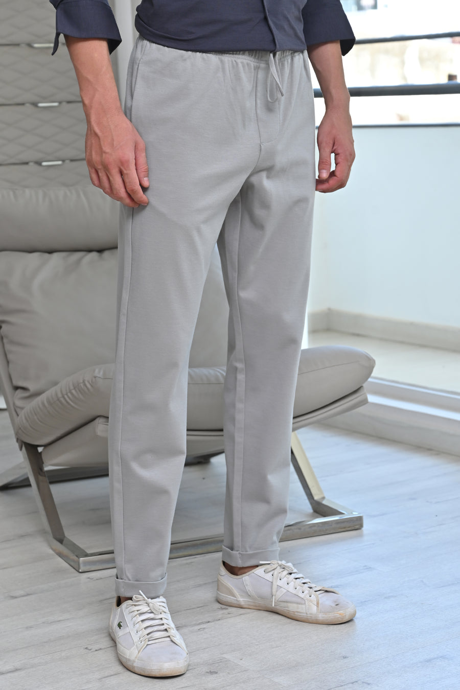 Portal - Knitted Jogger Trouser - Pista