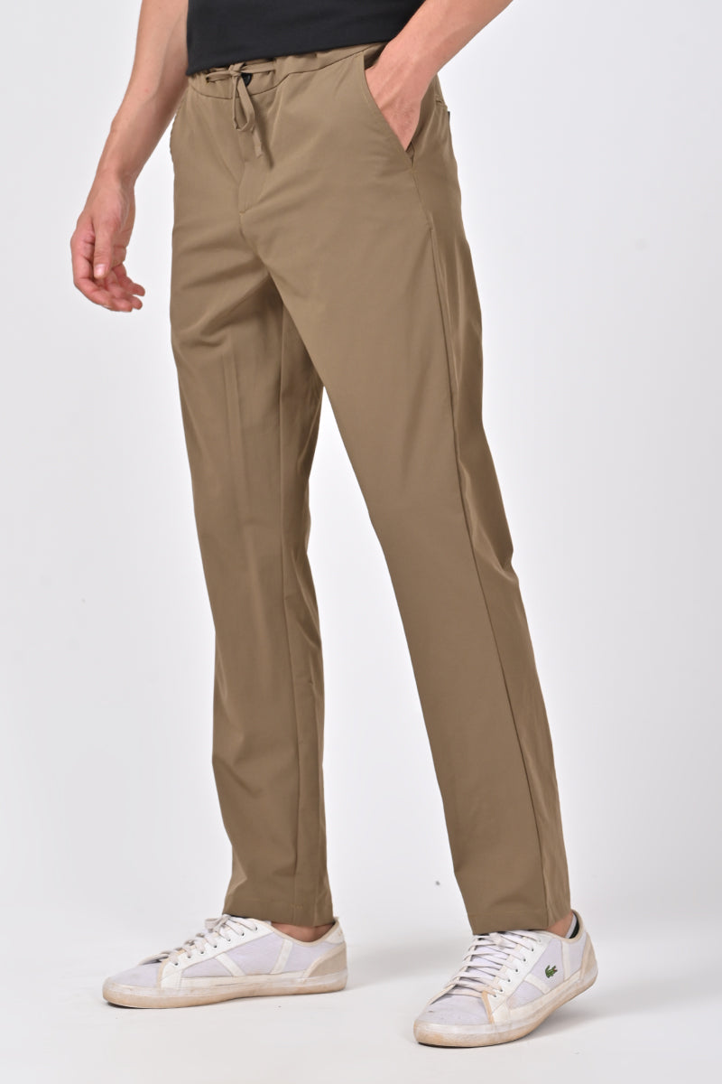 Lester - Four Way Stretch Trouser - Camel