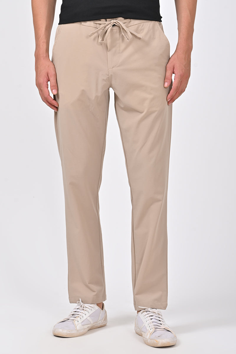 Lester - Four Way Stretch Trouser - Beige