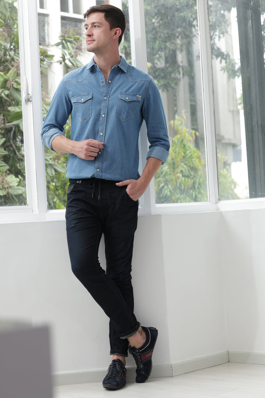 Buy Blue Shirts for Men by GAS Online | Ajio.com