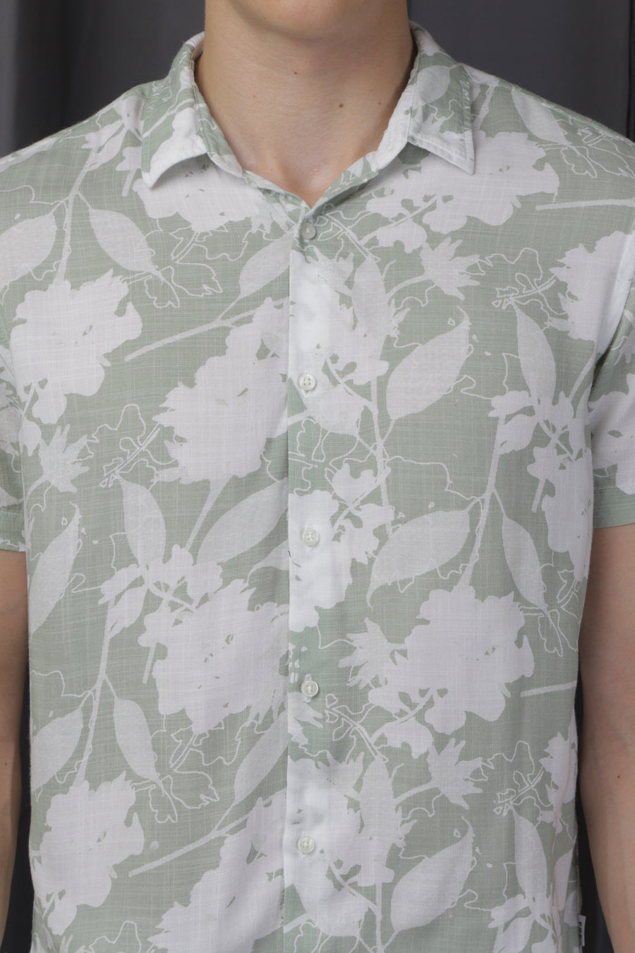 Magnus - Floral Printed Shirt - Pista