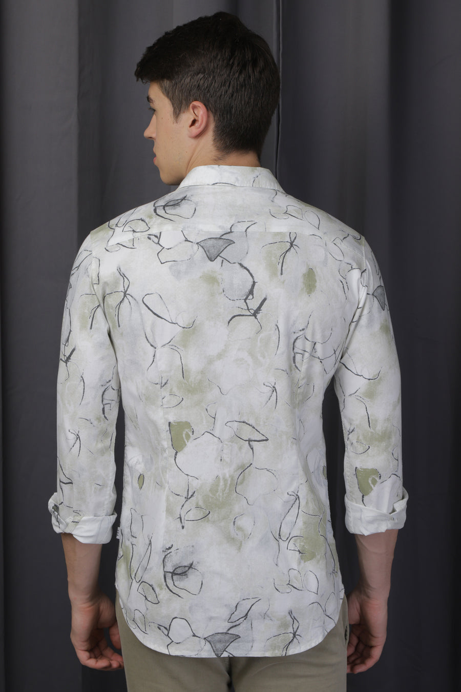 Sketcher - Floral Printed Shirt - Pista