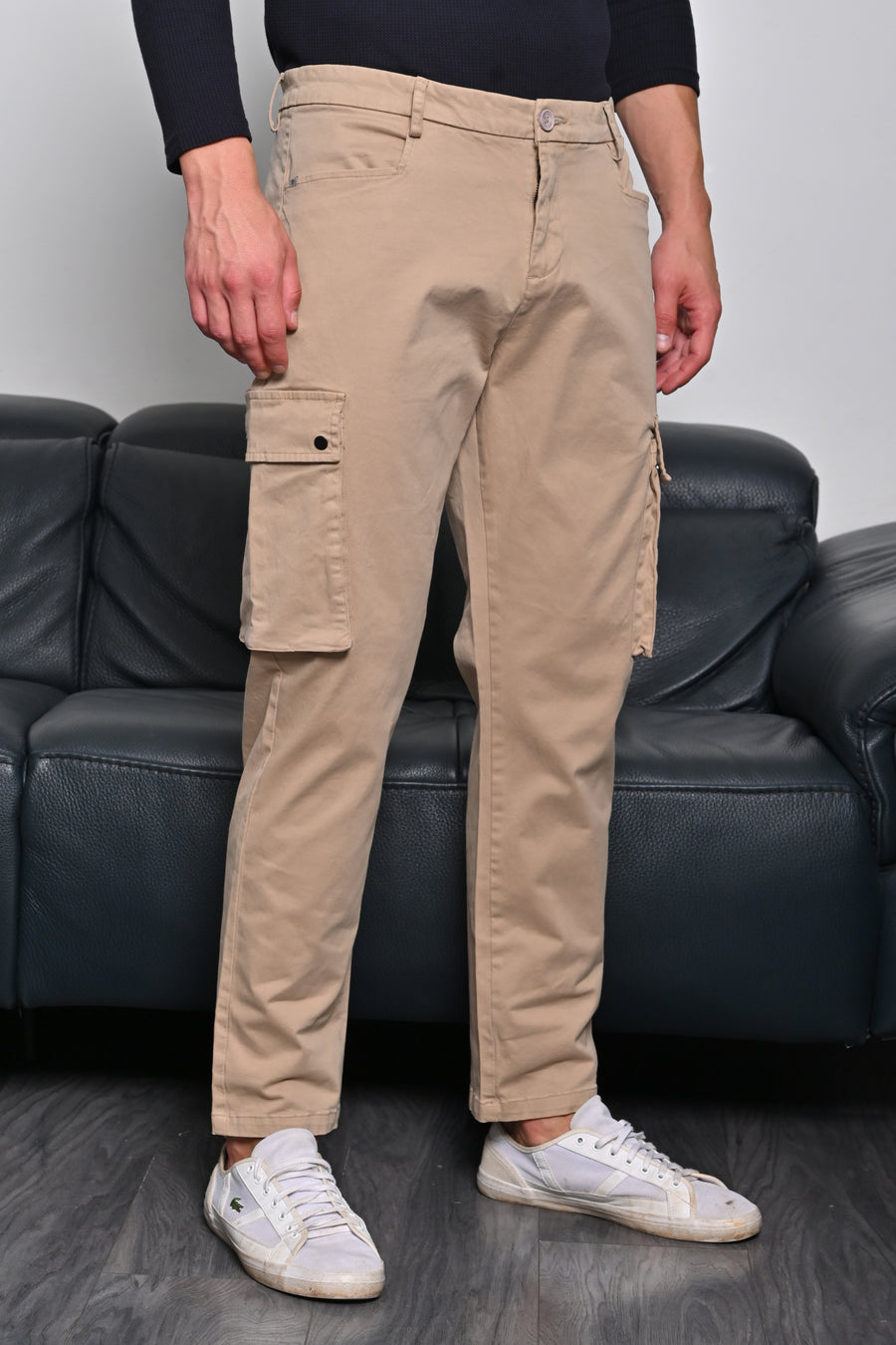 Cambio - Soft Cargo Trouser - Khaki