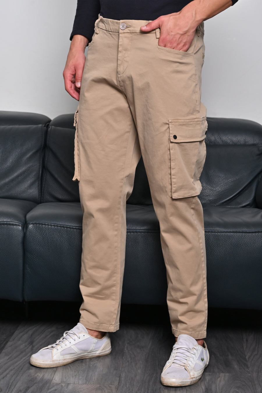 Cambio - Soft Cargo Trouser - Khaki