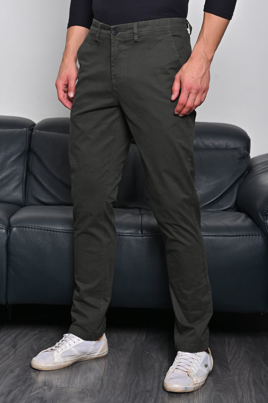 British Chino - Daily Stretch Trouser - Green