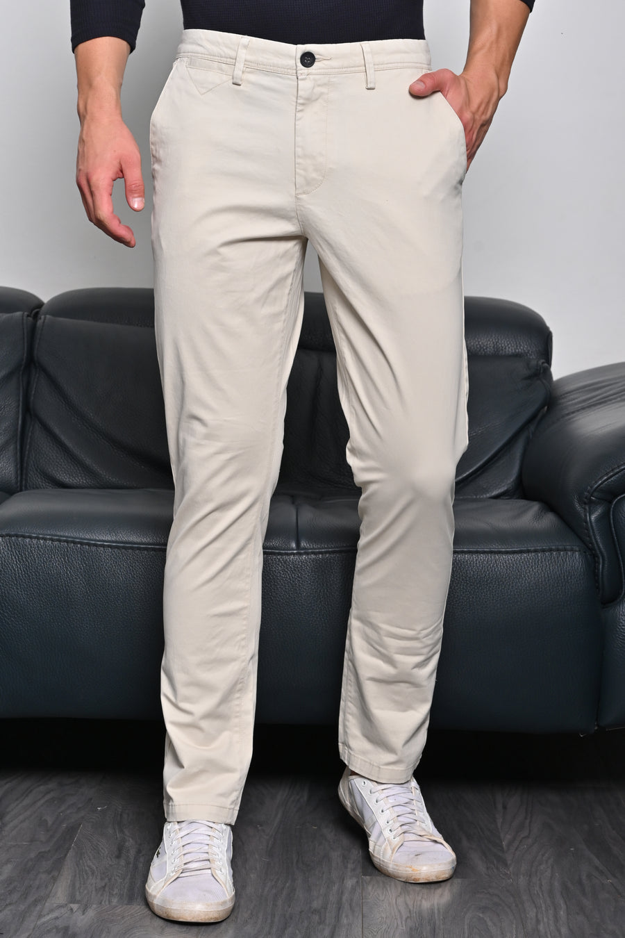 British Chino - Daily Stretch Trouser - Beige