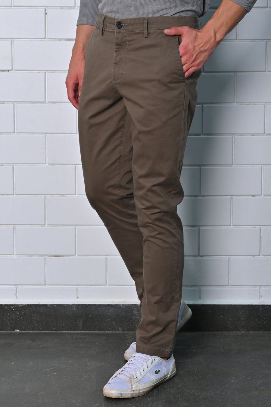 British Chino - Daily Stretch Trouser - Olive