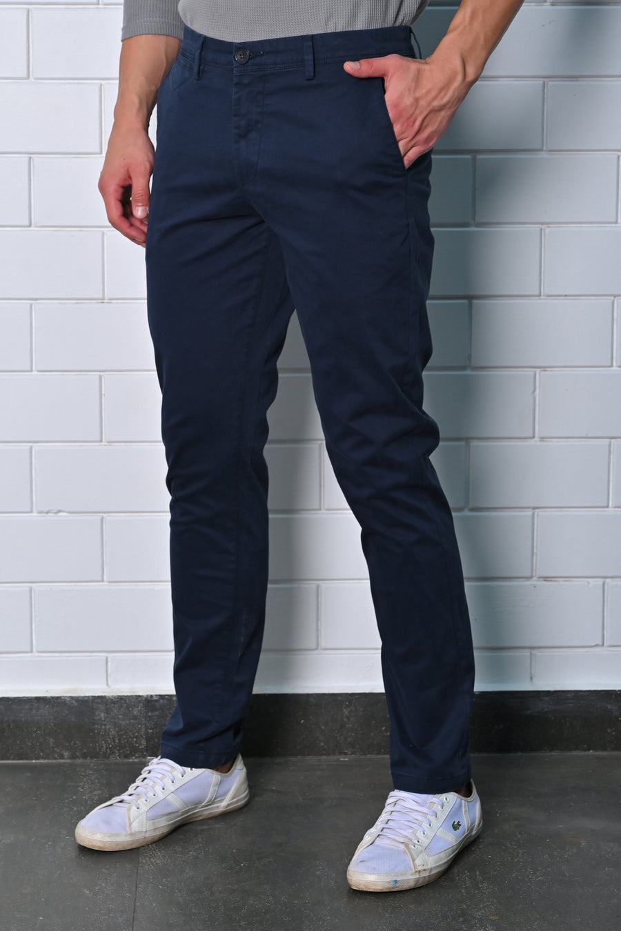 British Chino - Daily Stretch Trouser - Navy