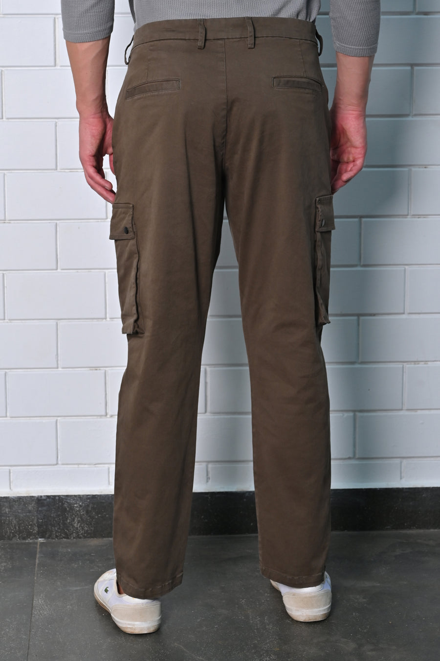 Cambio - Soft Cargo Trouser - Taupe