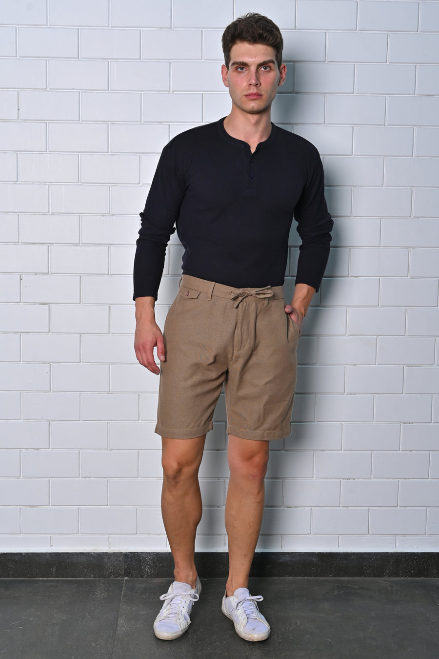 Terry - Cotton Comfort Shorts - Khaki