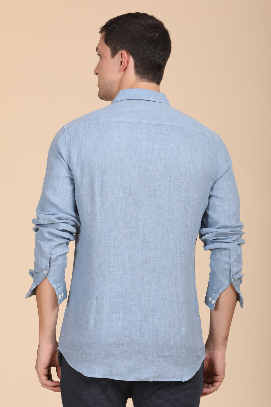 Palmas - 100% Linen Shirt - Blue