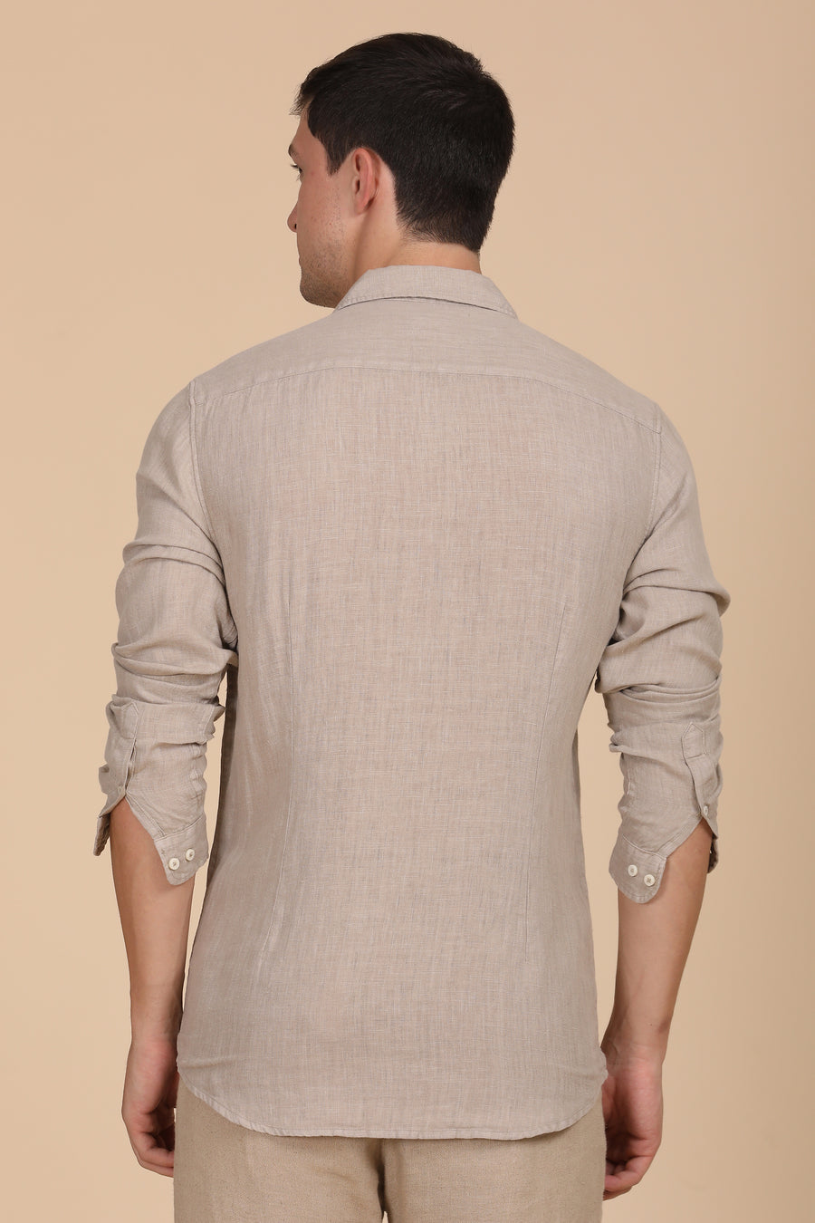 Palmas - 100% Linen Shirt - Beige